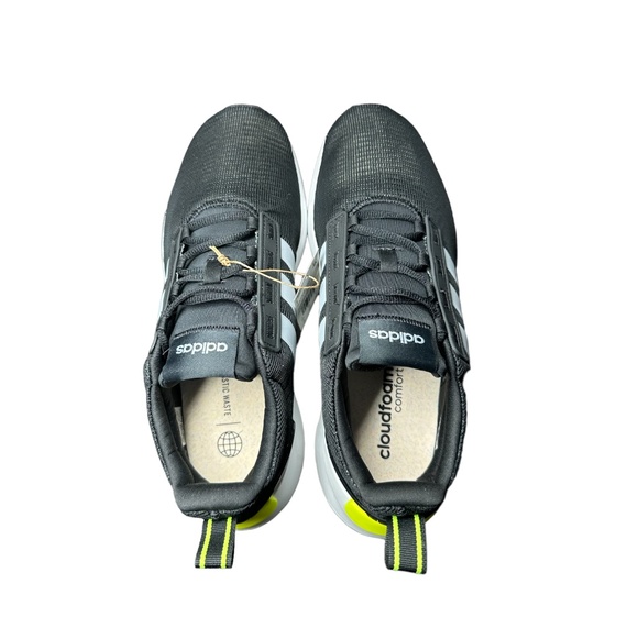 *NEW WITH BOX* adidas Racer TR21 Running Shoes Men\'s Size 10 Black/Solar Yellow main image 5